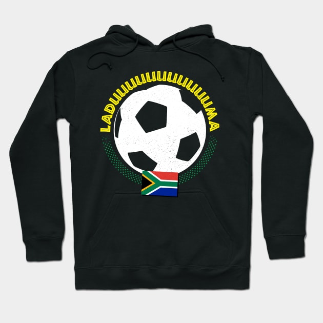 South Africa Soccer Laduma Hoodie by BraaiNinja